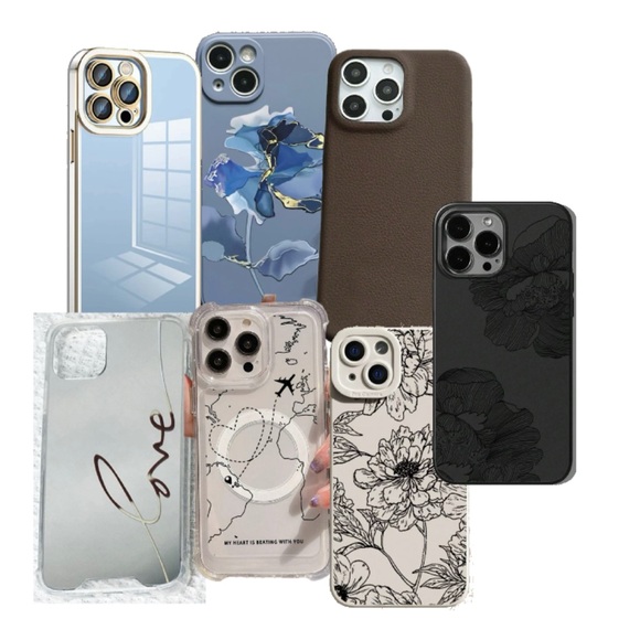 Accessories - BUNDLE: 7 iphone14 cases